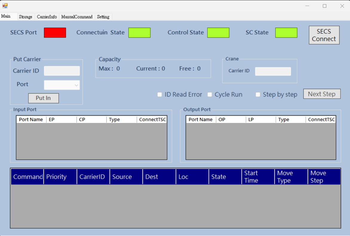 Stocker simulator